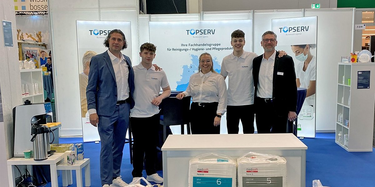 Erfolgreicher Messeauftritt mit TOPSERV auf der Altenpflegemesse 2026 ...